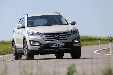 Hyundai Santa Fe 2.0 CRDi 2WD, Frontansicht