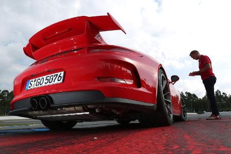 Porsche 911 GT3, Heck, Heckspoiler