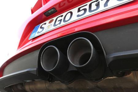 Porsche 911 GT3, Endrohr, Auspuff