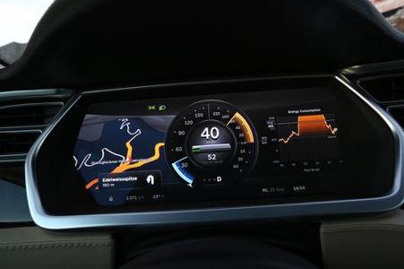 Tesla Model S, Display