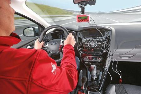 Ford Focus Electric, Cockpit, Fahrersicht