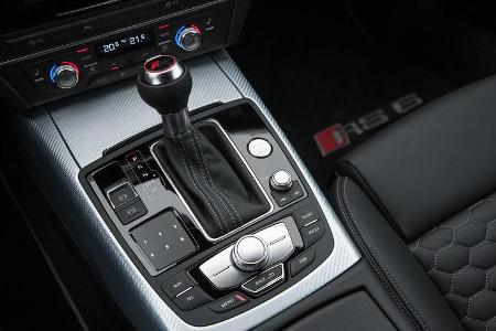 Audi RS6 Avant, Schalthebel, Schaltknauf