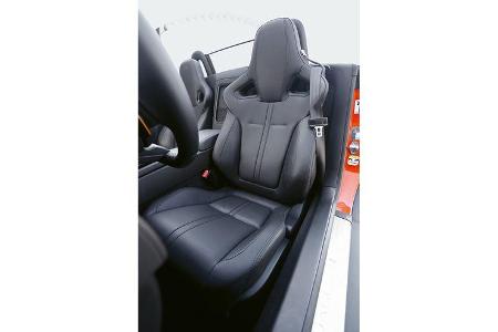 Jaguar F-Type S, Fahrersitz