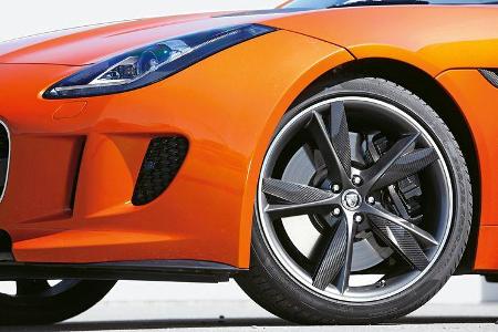 Jaguar F-Type S, Rad, Felge, Bremse