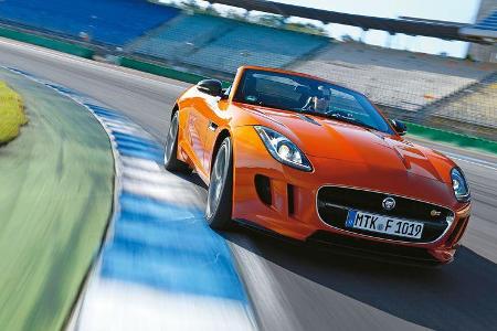 Jaguar F-Type S, Frontansicht