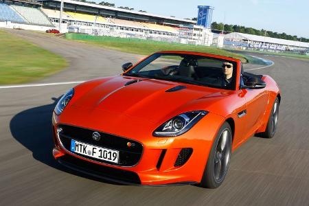 Jaguar F-Type S, Frontansicht