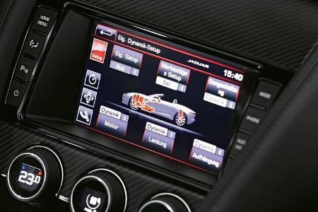 Jaguar F-Type S, Fahrzeug-Konfiguration