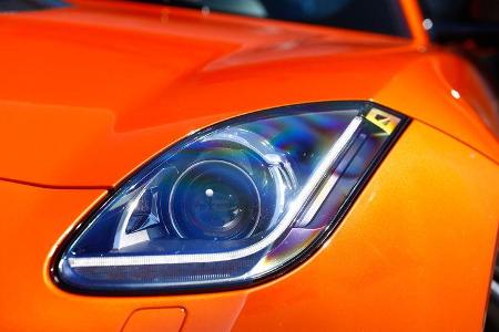 Jaguar F-Type S, Frontscheinwerfer