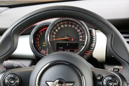Mini Cooper, Rundinstrumente