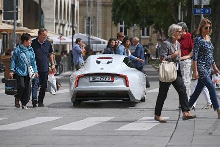 VW XL1, Heckansicht