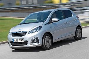 Peugeot 108 Puretech 82, Seitenansicht