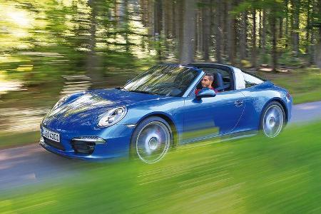 Porsche 911 Targa 4S, Frontansicht Porsche 911 Targa 4S, Frontansicht