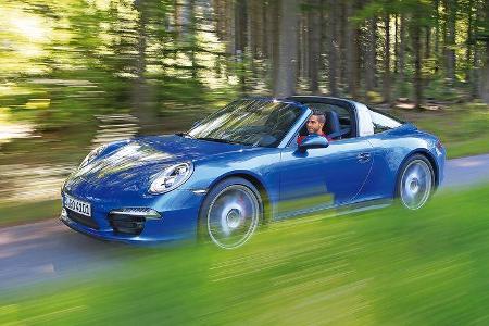 Porsche 911 Targa 4S, Frontansicht