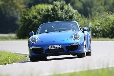 Porsche 911 Targa 4S, Frontansicht