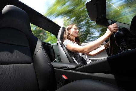 Porsche 911 Targa 4S, Interieur, Ausfahrt