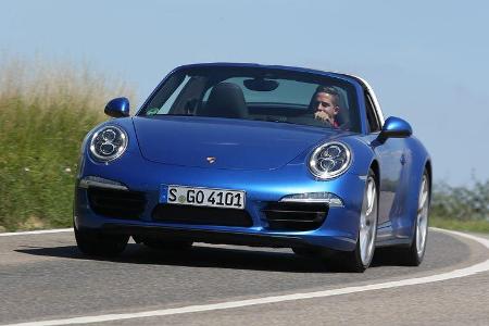 Porsche 911 Targa 4S, Frontansicht