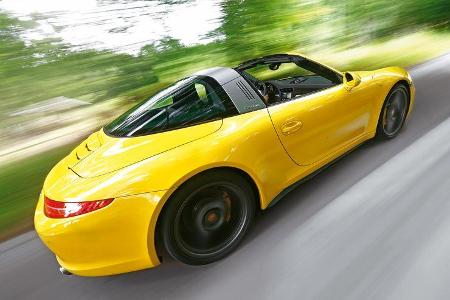 Porsche Targa 4S, Seitenansicht