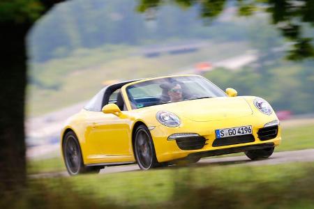 Porsche Targa 4S, Frontansicht