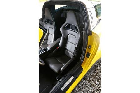 Porsche Targa 4S, Fahrersitz