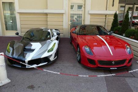 Ferrari LaFerrari - Ferrari 599 GTO - Carspotting - GP Monaco 2018