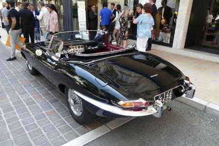 Jaguar E-Type Cabrio - Carspotting - GP Monaco 2018