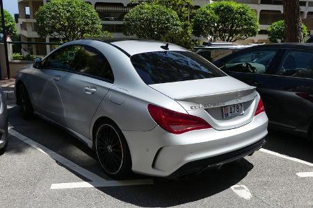 Mercedes CLA 45 AMG -Carspotting - GP Monaco 2018