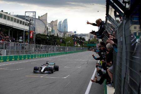 Lewis Hamilton - Mercedes - Formel 1 - GP Aserbaidschan - 29. April 2018