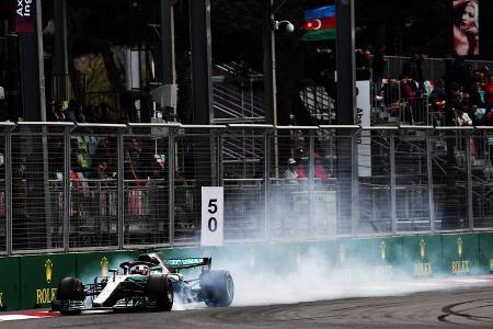 Lewis Hamilton - Mercedes - Formel 1 - GP Aserbaidschan - 29. April 2018