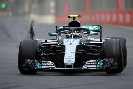 Valtteri Bottas - Mercedes - Formel 1 - GP Aserbaidschan - 29. April 2018