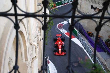 Sebastian Vettel - Ferrari - Formel 1 - GP Aserbaidschan - 29. April 2018