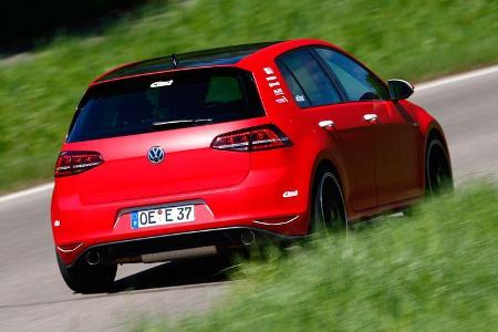 Eibach-VW Golf GTI, Heckansicht