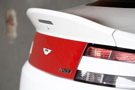 Aston Martin V8 Vantage N430, Heckschürze