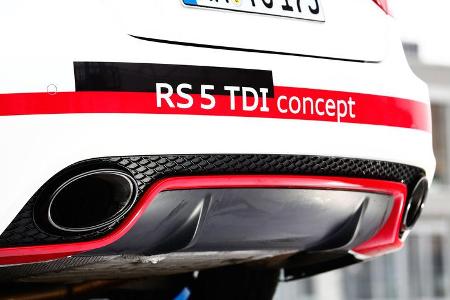 Audi RS5 TDI Concept, Auspuff, Endrohr