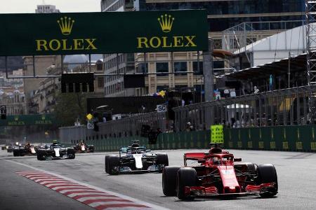 Sebastian Vettel - Ferrari - Formel 1 - GP Aserbaidschan - 29. April 2018