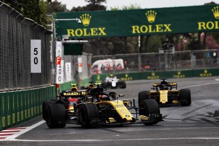 Carlos Sainz - Renault - Formel 1 - GP Aserbaidschan - 29. April 2018