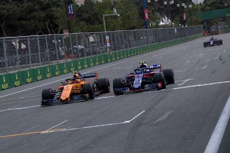 Stoffel Vandoorne - McLaren - GP Aserbaidschan 2018 - Baku - Rennen