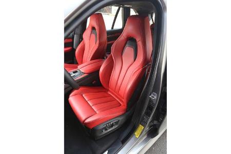 BMW X5 M, Fahrersitz