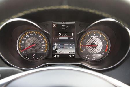 Mercedes-AMG GT S, Rundinstrumente