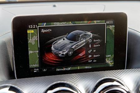 Mercedes-AMG GT S, Bildschirm, Infotainment