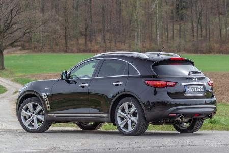 Infiniti QX70 5.0 S, Seitenansicht