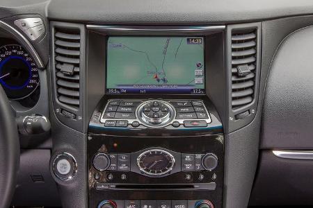 Infiniti QX70 5.0 S, Mittelkonsole