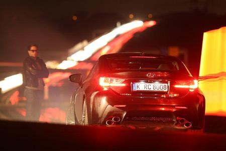 Lexus RC F Advantage, Heckansicht