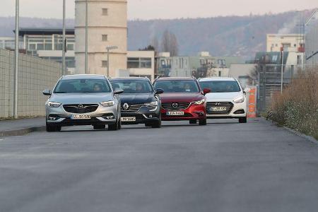 Hyundai i40 Kombi, Mazda 6 Kombi, Opel Insignia Sports Tourer, Renault Talisman Grandtour, Exterieur