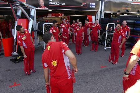 Ferrari - GP Monaco - Formel 1 - Freitag - 25.5.2018