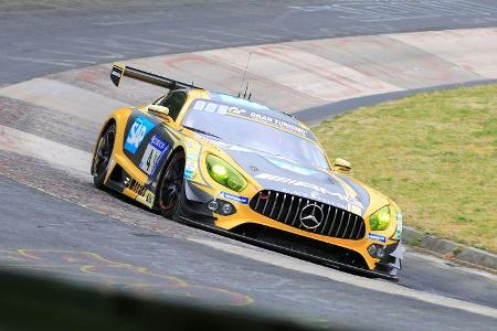 24h-Rennen Nürburgring 2018 - Nordschleife - Startnummer #4 - Mercedes-AMG GT3 - Mercedes-AMG Team Black Falcon - SP9