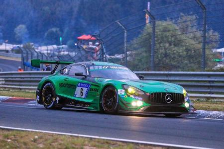 24h-Rennen Nürburgring 2018 - Nordschleife - Startnummer #6 - Mercedes-AMG GT3 - Black Falcon - SP9