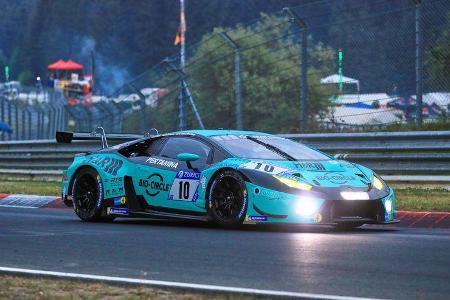24h-Rennen Nürburgring 2018 - Nordschleife - Startnummer #10 - Lamborghini Huracán GT3 - Konrad Motorsport - SP9