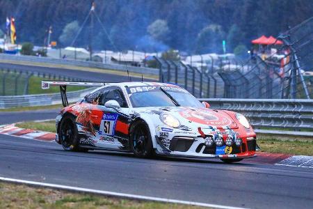 24h-Rennen Nürburgring 2018 - Nordschleife - Startnummer #57 - Porsche 911 GT3 Cup - Gigaspeed Team Get Speed Performance - SP7