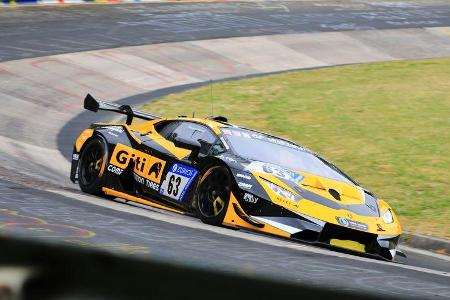 24h-Rennen Nürburgring 2018 - Nordschleife - Startnummer #63 - Lamborghini Huracán Super Trofeo EVO - Dörr Motorsport - SP8