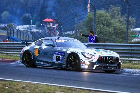 24h-Rennen Nürburgring 2018 - Nordschleife - Startnummer #66 - Mercedes-AMG GT4 - Black Falcon Team Identica - SP10